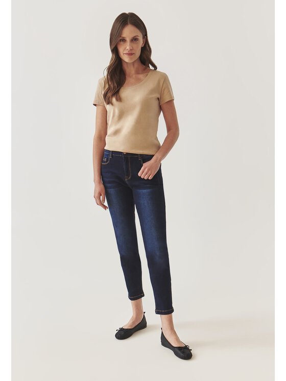 TATUUM TATUUM Jeansy SARO 1 Granatowy Straight Fit