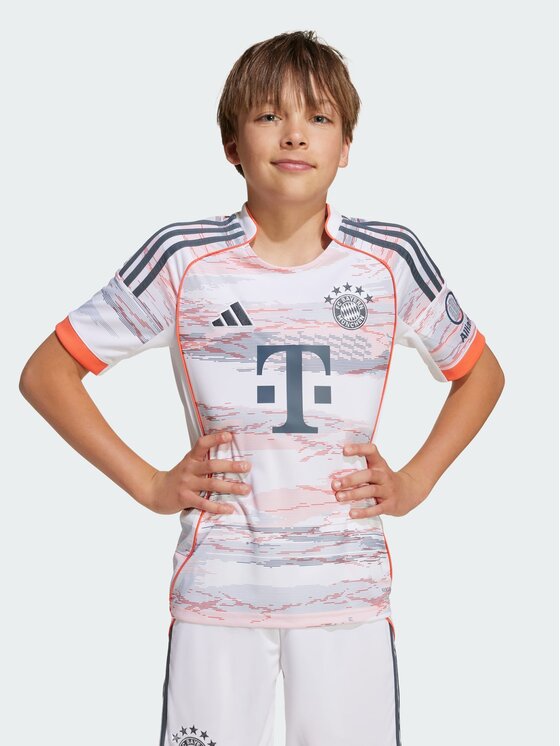 adidas adidas Koszulka techniczna FC Bayern 25/26 Away Jersey Biały Regular Fit