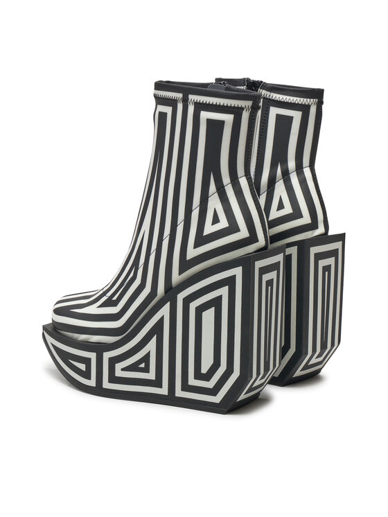 United Nude United Nude Čizme Wa Bootie Hi 1087951082 Siva