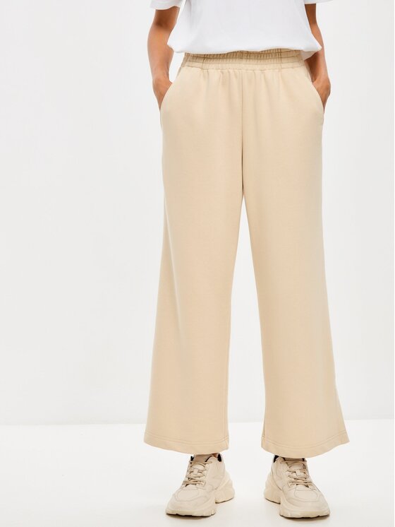 Kuloty Manii'ta Lacitta, Rozmiar L, Beżowe, Women's culottes CAT