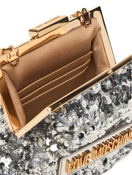 LOVE MOSCHINO LOVE MOSCHINO Torbica JC4146PP0NKK190A Srebrna