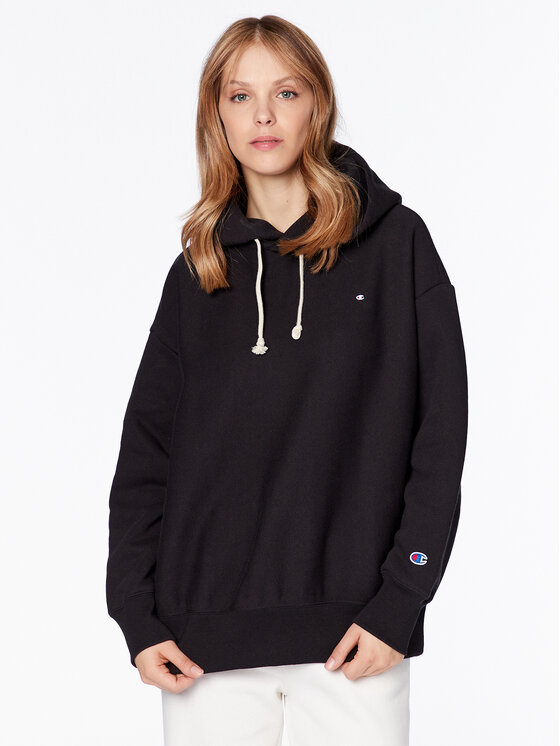 Champion Mikina 116237 Čierna Regular Fit