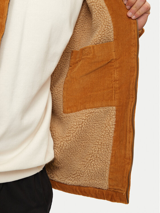 Quiksilver Quiksilver Μπουφάν μεταβατικό DNA Sherpa Harrington EQYJK04064 Μπεζ Regular Fit