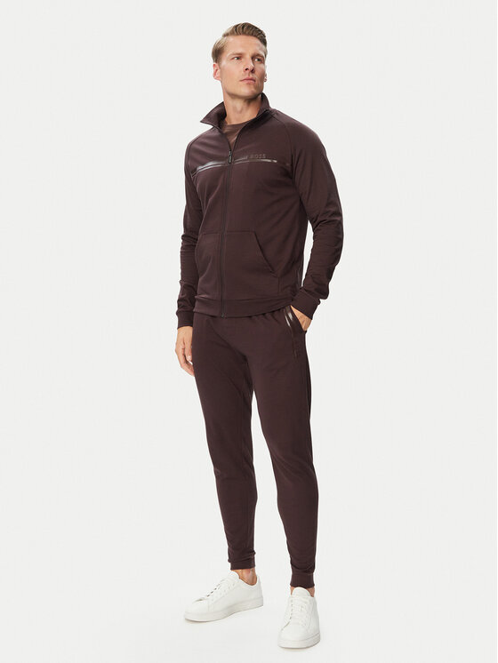 BOSS BOSS Долнище анцуг Authentic 50554784 Кафяв Regular Fit