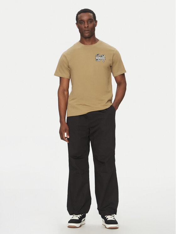 Element Element Póló ELYZT00522 Khaki Regular Fit
