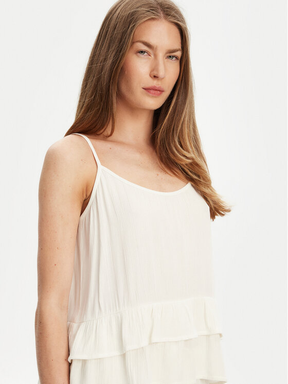 United Colors Of Benetton United Colors Of Benetton Felső 4VW95H00B Ekru Relaxed Fit