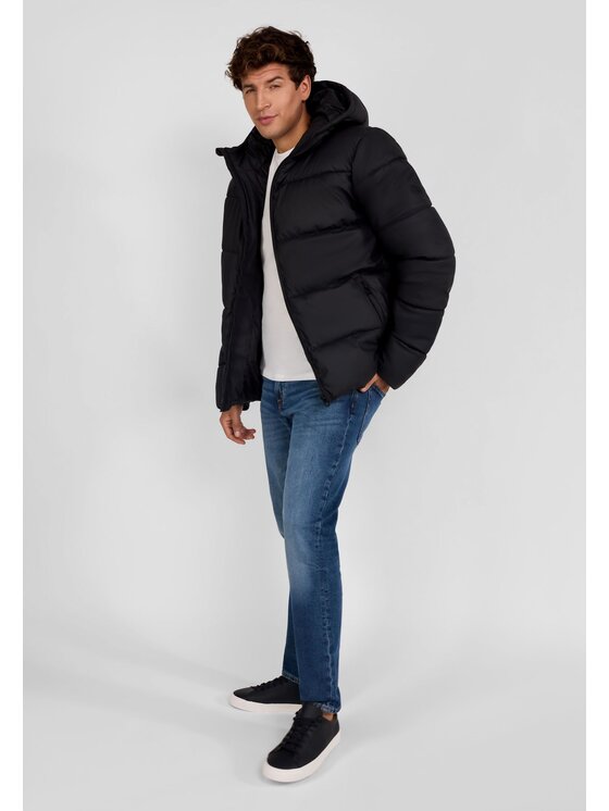 minoti minoti Kurtka zimowa 27mcoat2 Czarny Regular Fit
