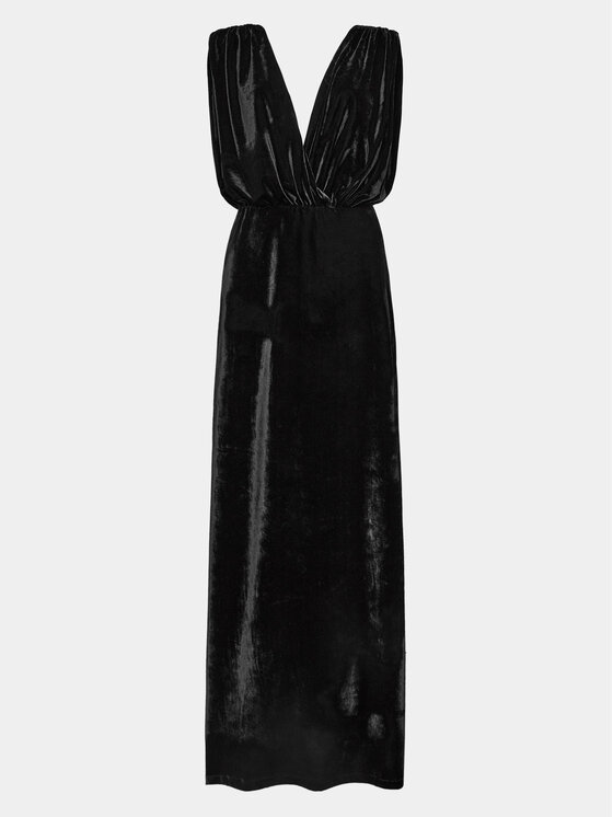 Kontatto Kontatto Rochie de seară YM732 Negru Regular Fit