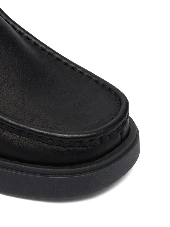 Clarks Clarks Šnurovacia obuv Torview Hi 26183440 Čierna
