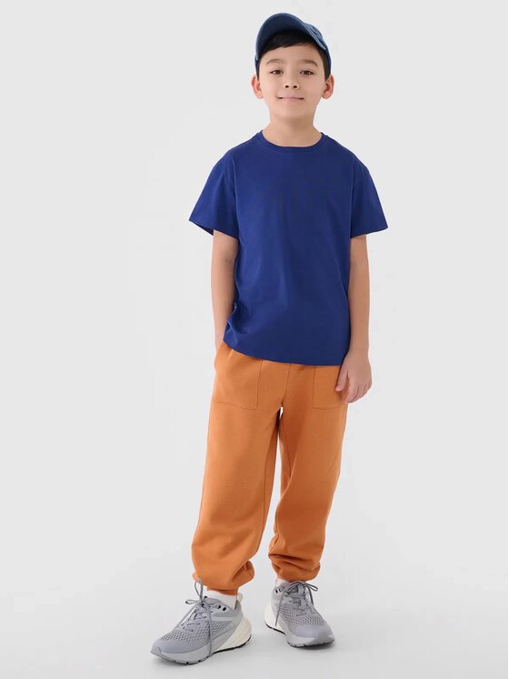4F 4F T-shirt 4FJWSS25TTSHM2325-36S Blu Oversize