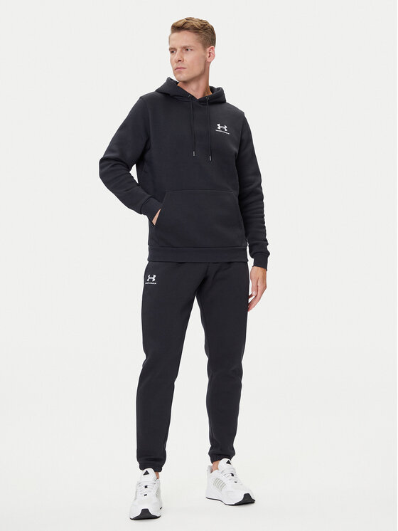 Under Armour Under Armour Долнище анцуг UA Essential Fleece Jogger 1373882 Черен Regular Fit