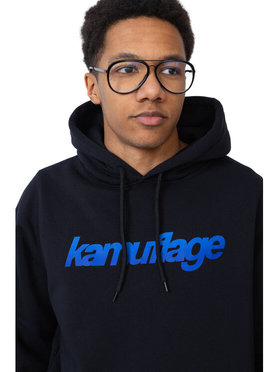 Kamuflage Kamuflage Bluza V12 Czarny Oversize