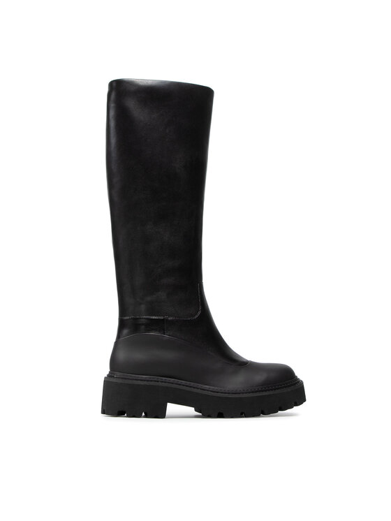 PINKO PINKO Μπότες Fortaleza Stivale AI 21-22 BLKS1 1H20XP Y7K6 Μαύρο