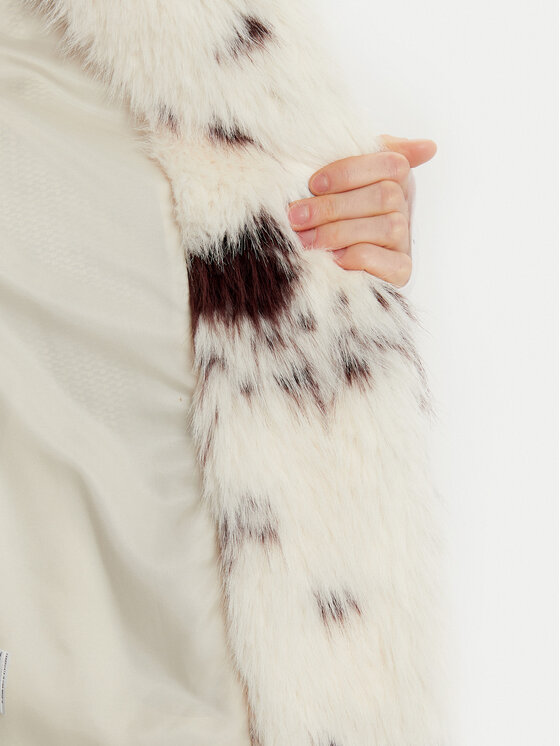 Sisley Sisley Шуба 2WIWLN05A Écru Comfort Fit