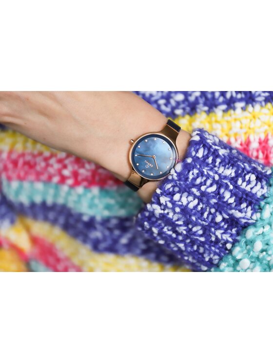 Obaku Obaku Hodinky V173LXVLML Modrá