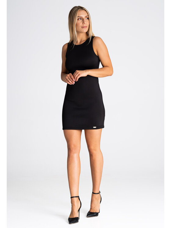 FIGL FIGL Abito da cocktail M971 Nero Regular Fit