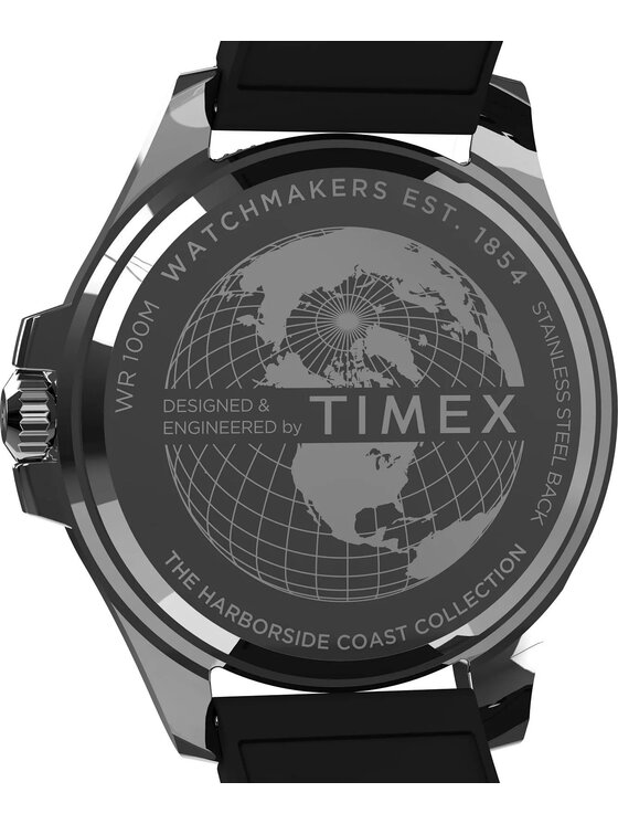 Timex Timex Zegarek TW2Y09200 Czarny