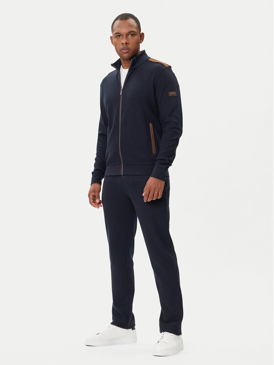 Bugatti Bugatti Sweatshirt 8700-85050D Dunkelblau Regular Fit