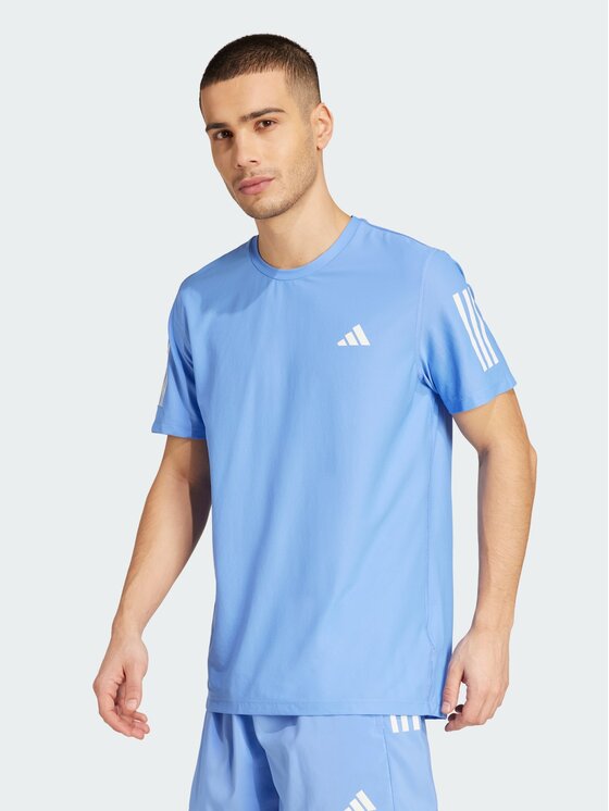 adidas adidas Koszulka techniczna 126449 Niebieski jasny Regular Fit