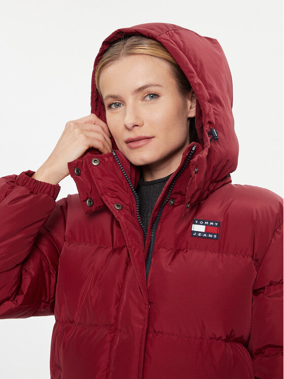 Tommy Jeans Tommy Jeans Pernata jakna Alaska DW0DW14287 Crvena Regular Fit