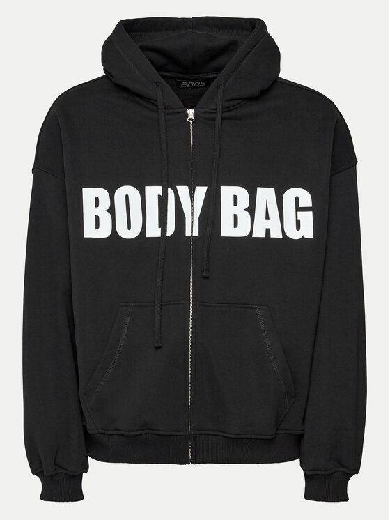 2005 2005 Bluză Unisex Body Bag Negru Oversize