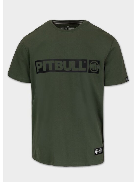 PITBULL PITBULL T-Shirt HILLTOP Zielony ciemny Regular Fit