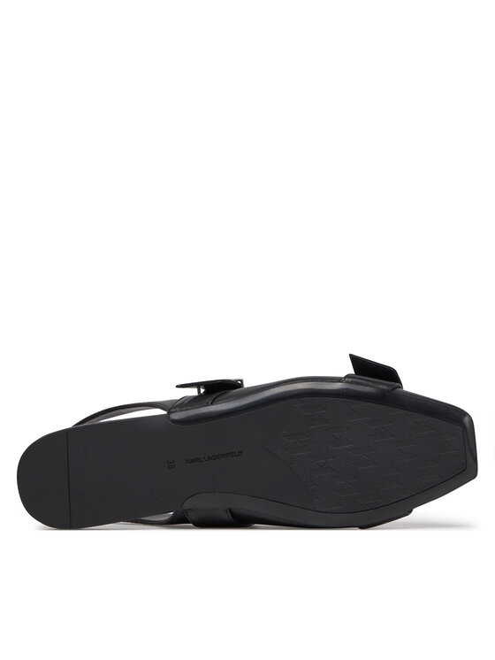 KARL LAGERFELD KARL LAGERFELD Balerina Konnie KL40186A Fekete