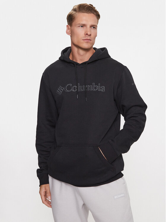 Columbia Mikina CSC Basic Logo II Hoodie Čierna Regular Fit