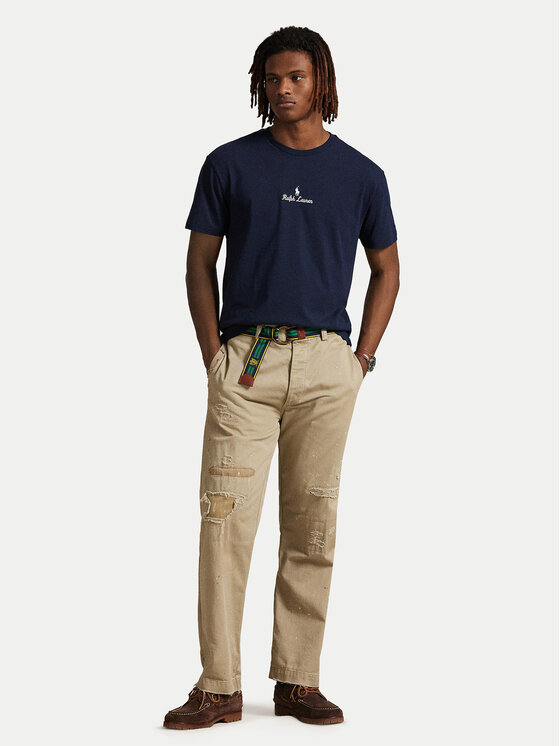 Polo Ralph Lauren Polo Ralph Lauren Tričko 710981370002 Tmavomodrá Classic Fit
