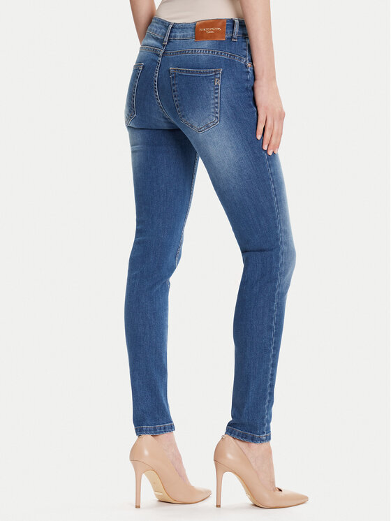 Rinascimento Rinascimento Traperice CFC0126201003 Plava Slim Fit