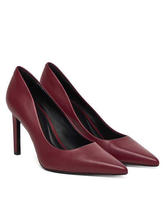 Calvin Klein Calvin Klein Scarpe stiletto Ess Stiletto 90 HW0HW02608 Bordeaux