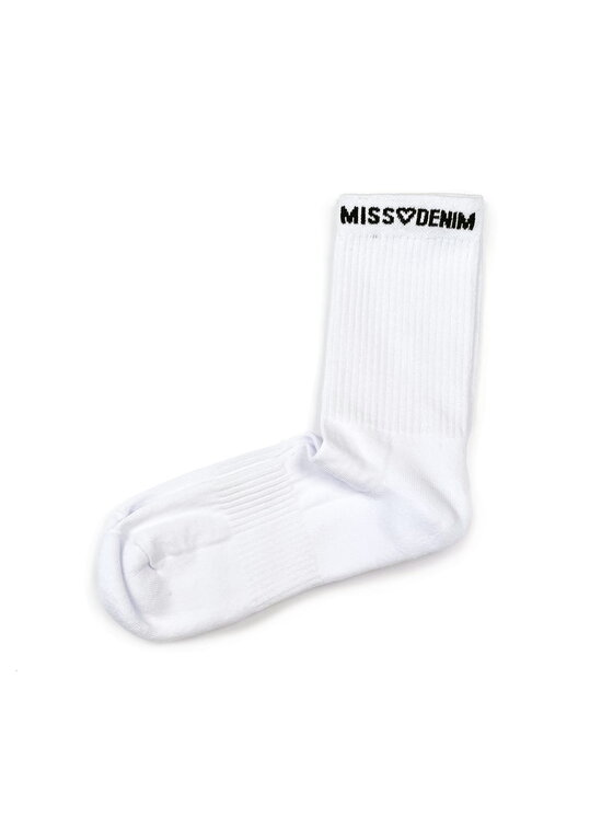 MissDenim MissDenim Skarpety długie Top Biały
