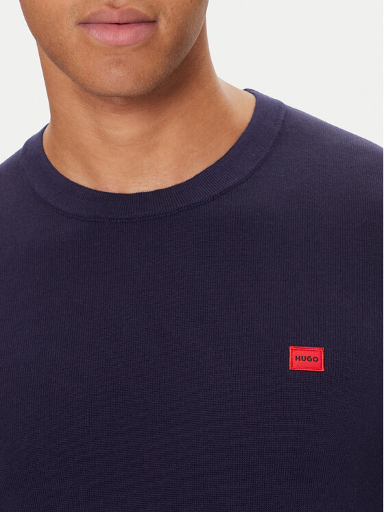 HUGO HUGO Sveter San Cassius-C1 50475083 Tmavomodrá Regular Fit