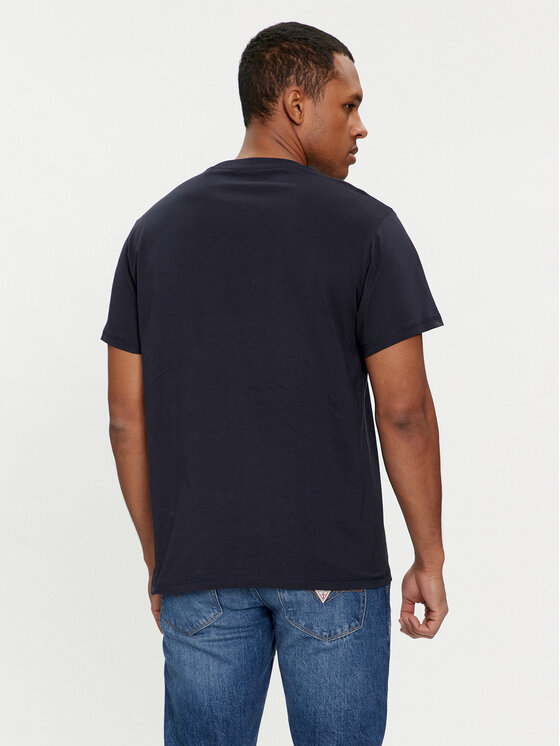 GUESS Maglietta Uomo Maniche Corte M4BI44 I3Z14 – Bianco – 100% Cotone – Girocollo – Vestibilità Diritta