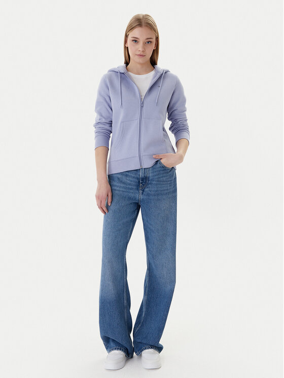 Tommy Jeans Tommy Jeans Mikina Flag DW0DW19729 Modrá Regular Fit