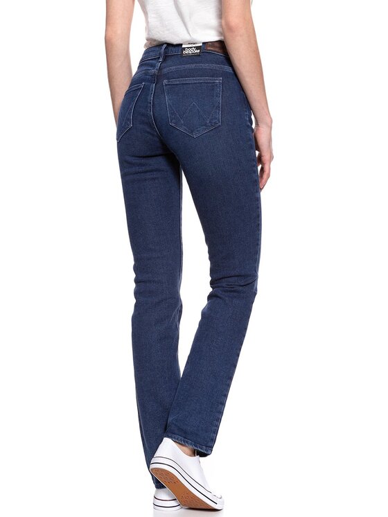 Wrangler Wrangler Jeansy STRAIGHT Niebieski Straight Fit
