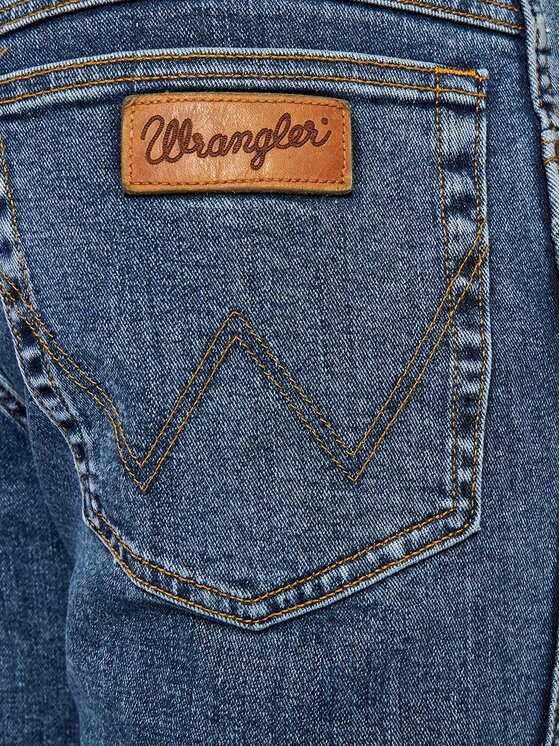 Wrangler Wrangler Jeansy Texas Slim Niebieski Slim Fit