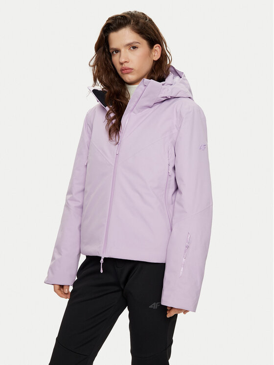 4F 4F Skijacke 4FWAW24TTJAF582 Violett Regular Fit
