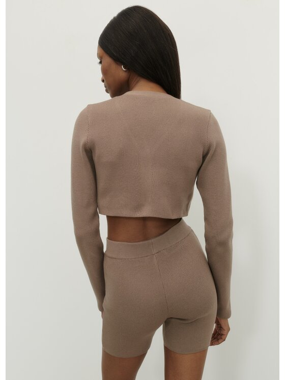 La Mania La Mania Top STORY TOP 720 Marrone Classic Fit
