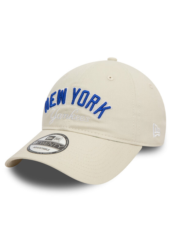 New Era Šilterica Mlb Wordmark 920 Nyy 60503495 Bež