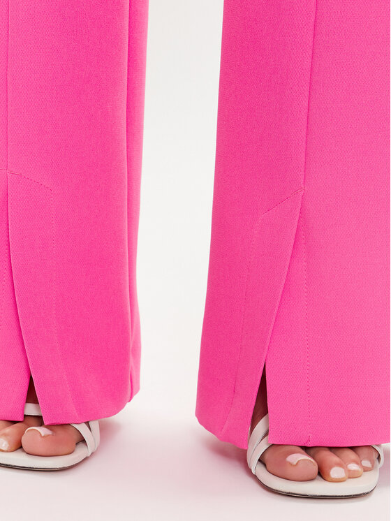Chiara Ferragni Chiara Ferragni Pantaloni din material 74CBA147 Roz Regular Fit
