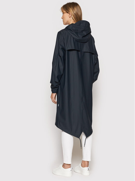 Rains Rains Nepremokavá bunda Unisex 18140 Tmavomodrá Regular Fit