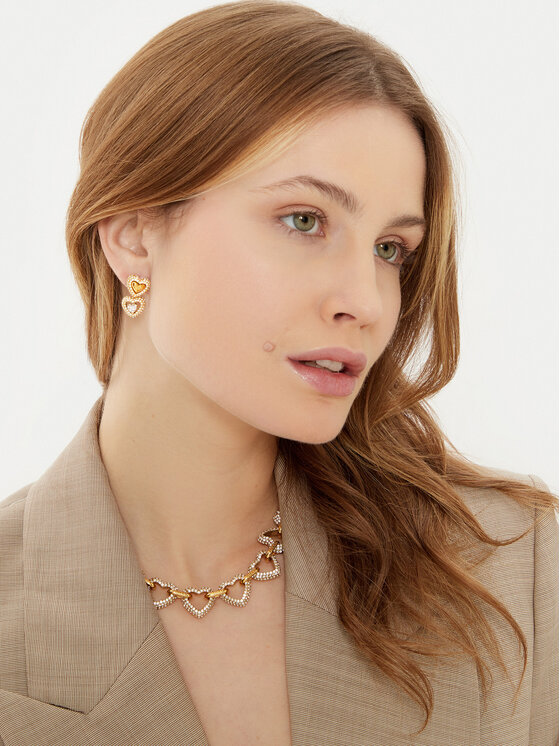 Guess Guess Naušnice JUBE05 025JW Zlatna