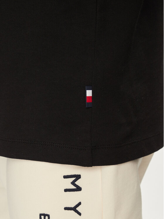 Tommy Hilfiger Tommy Hilfiger T-särk 85' MW0MW34427 Must Regular Fit