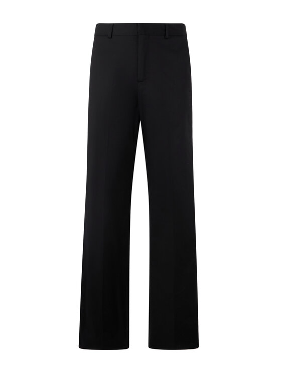 PHILIPP PLEIN PHILIPP PLEIN Spodnie materiałowe 31034 Czarny Wide Fit