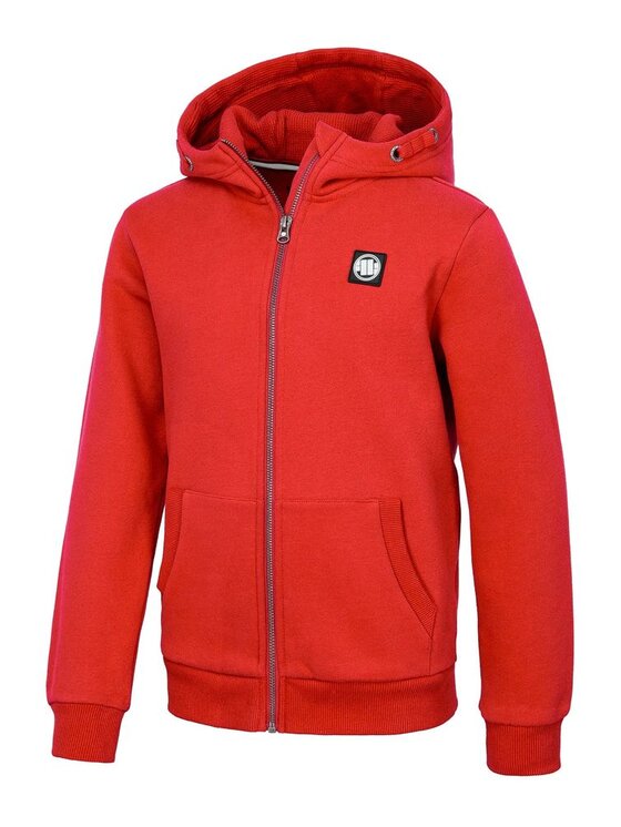 PITBULL PITBULL Bluza Hilltop Junior Pomarańczowy Regular Fit