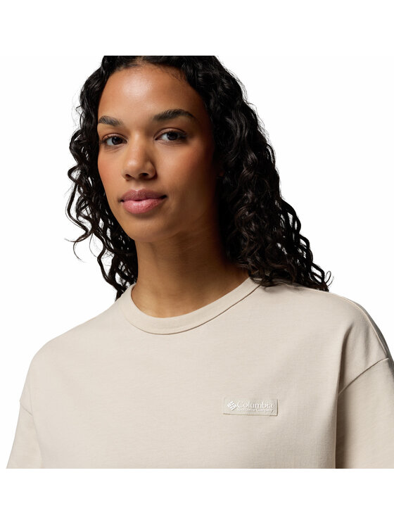 Columbia Columbia T-Shirt 215497 Beżowy Regular Fit