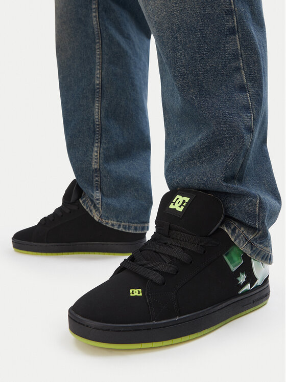 DC Shoes DC Shoes Sneakersy EO-COURT GRAFFIK JUMANJI DC06528001 Černá
