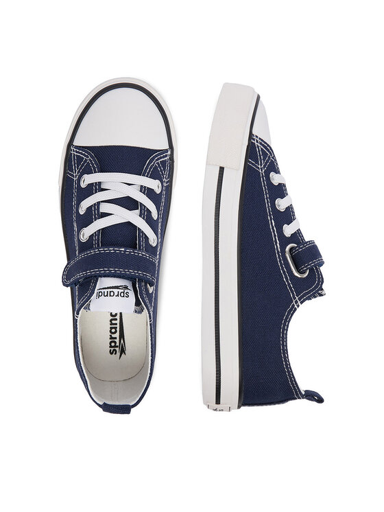 Sprandi Sprandi Sneakers aus Stoff CWBEO-YL201407(IV)CH Dunkelblau