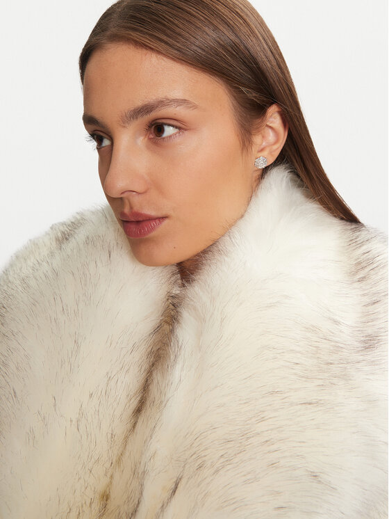 Marciano Guess Marciano Guess Μάλλινο παλτό 4BGL04 1799Z Εκρού Regular Fit